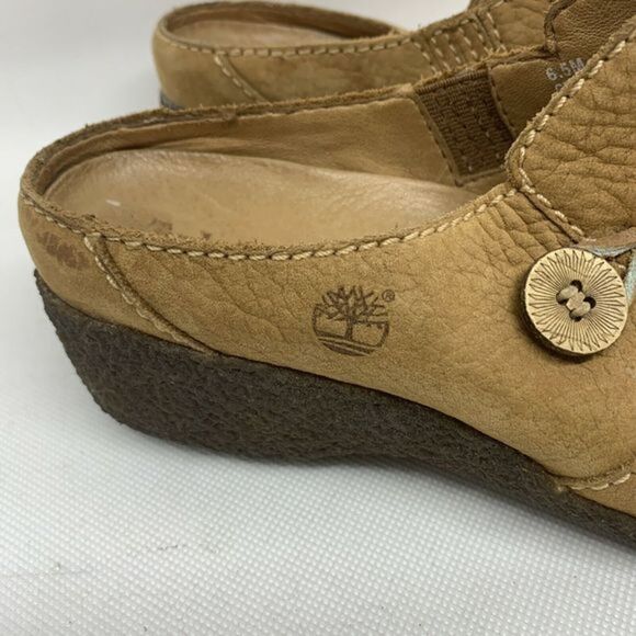 Timberland Comfort System Slides Womens 6.5 Brown - Picture 3 of 10